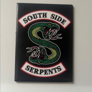South Side Serpents Black Reptile Decor Magnet